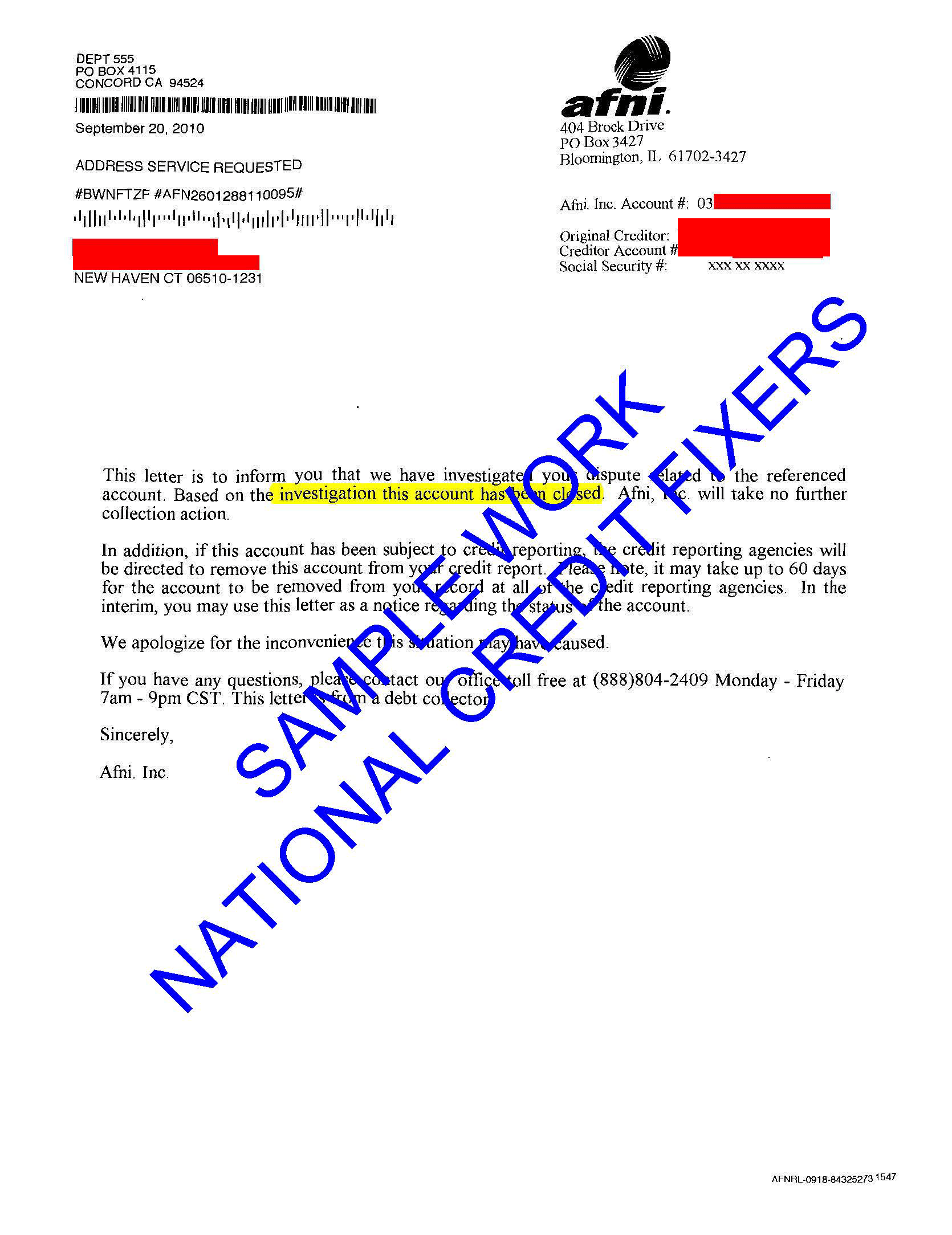 Anderson Financial Network Deletion Letter 3